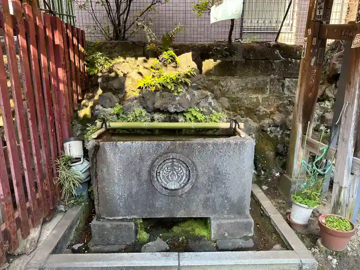 柳森神社の手水舎