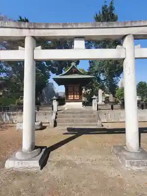 島田八坂神社の鳥居
