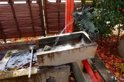 折上稲荷神社の手水舎