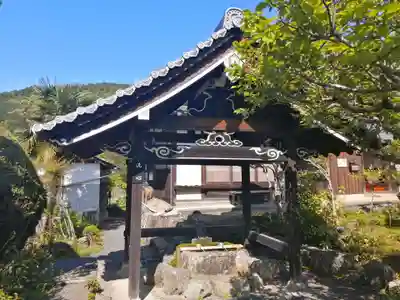 禅定寺の手水舎