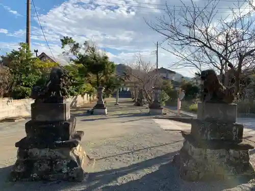 加茂神社の狛犬