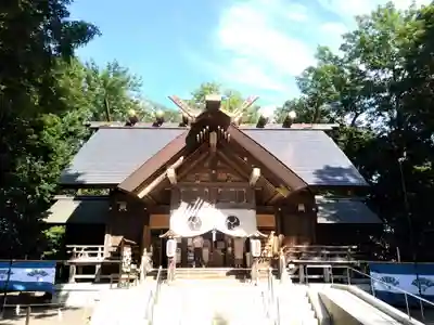旭川神社の本殿・本堂