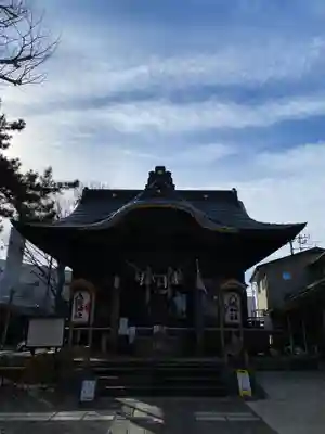 取手八坂神社の本殿・本堂