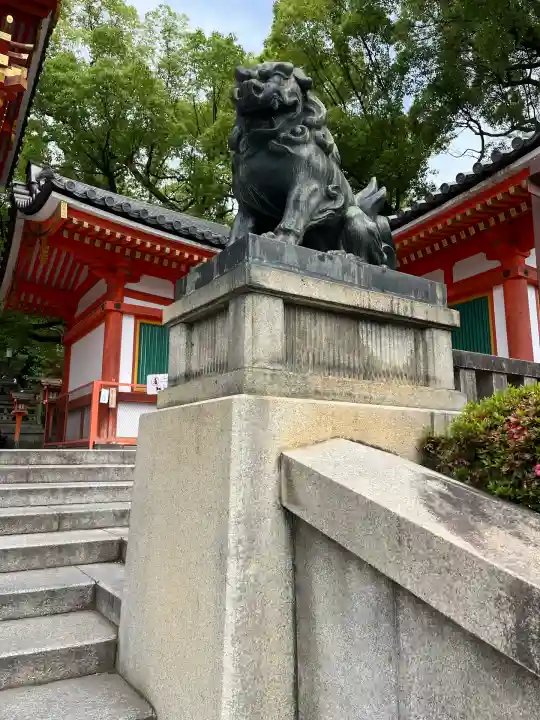 八坂神社(祇園さん)の狛犬