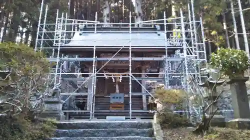 黒森神社の本殿