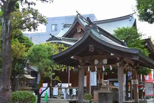鳩森八幡神社の本殿・本堂