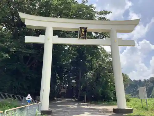 雄山神社前立社壇の鳥居