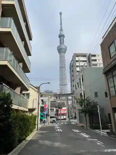 牛嶋神社の周辺
