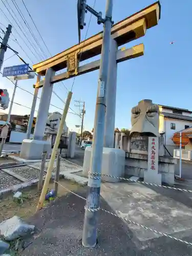 大杉神社の鳥居