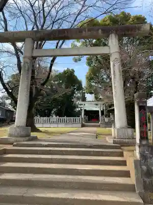 今泉神社の鳥居