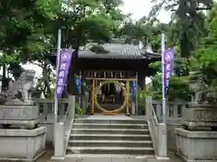 片瀬諏訪神社の狛犬