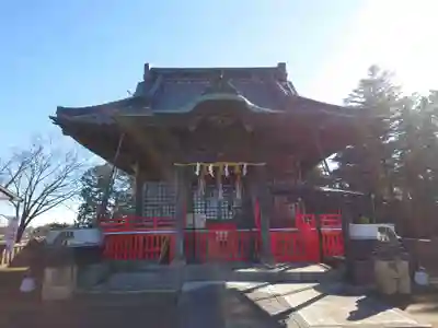諏訪神社の本殿・本堂