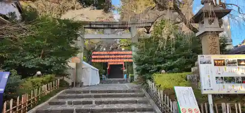 大崎八幡宮の鳥居
