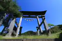 木幡山隠津島神社(二本松市)の鳥居