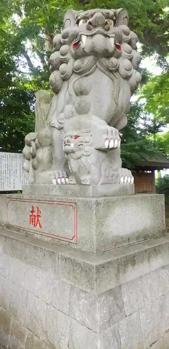 鹿嶋神社の狛犬