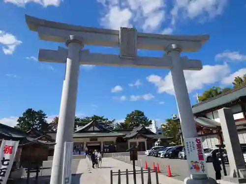 廣島護國神社の鳥居