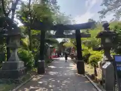 江島神社の鳥居