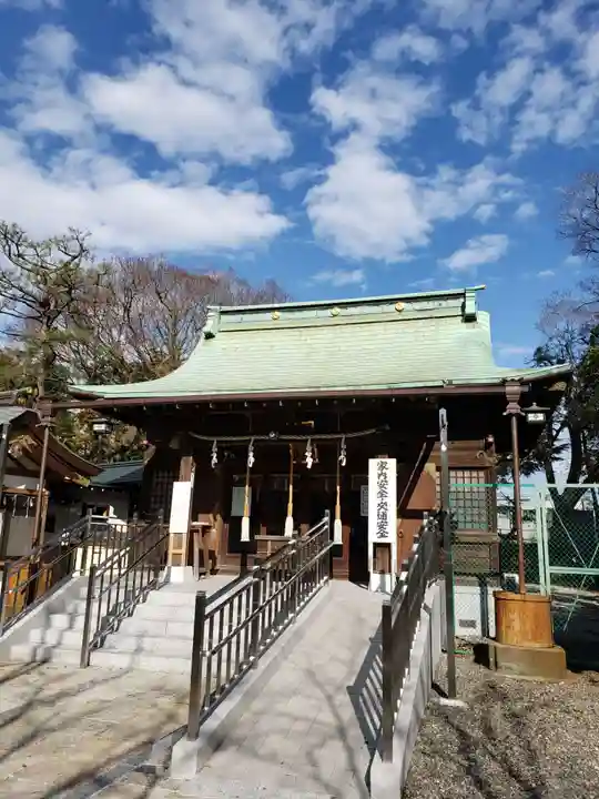香取神社の本殿・本堂