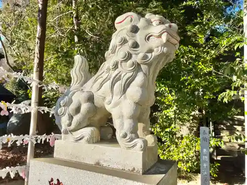 大國魂神社の狛犬