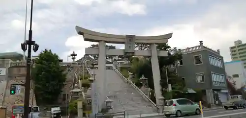 亀山八幡宮の鳥居