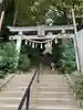 座間神社の鳥居