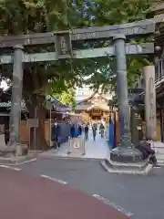 湯島天満宮の鳥居