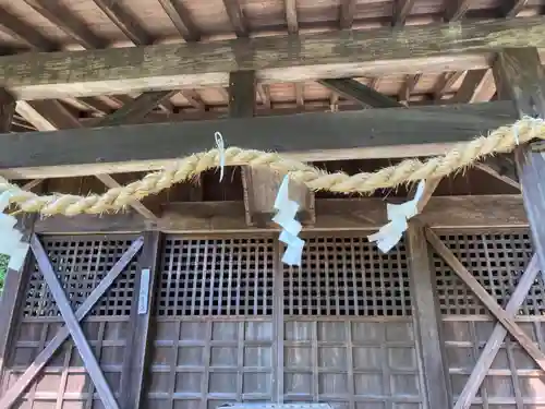 惣河内神社の本殿