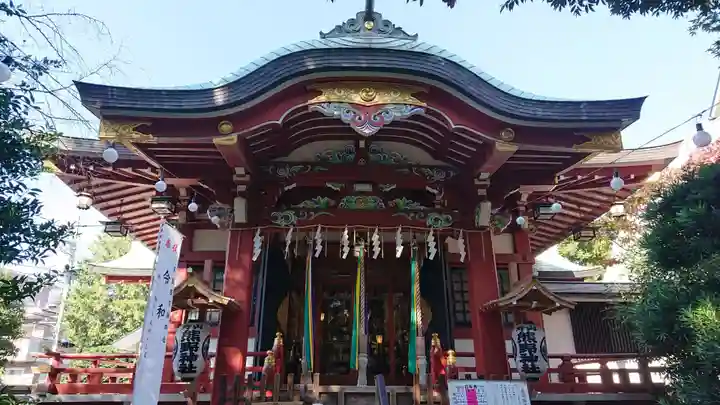 青山熊野神社の本殿・本堂
