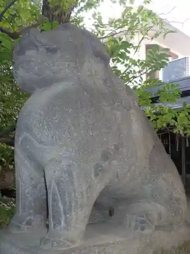 御田八幡神社の狛犬