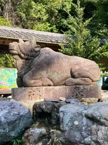 長尾天満宮の像