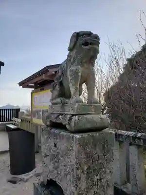 冠天満宮の狛犬