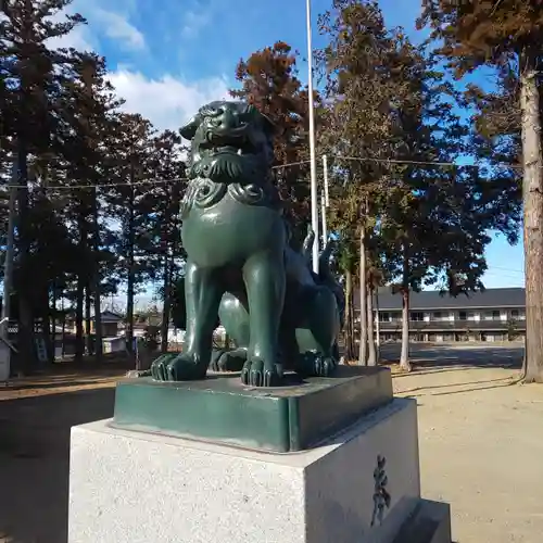 鬼鎮神社の狛犬