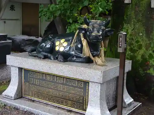 新井天神北野神社の狛犬