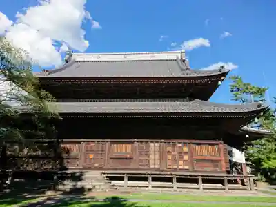 信濃國分寺の本殿・本堂