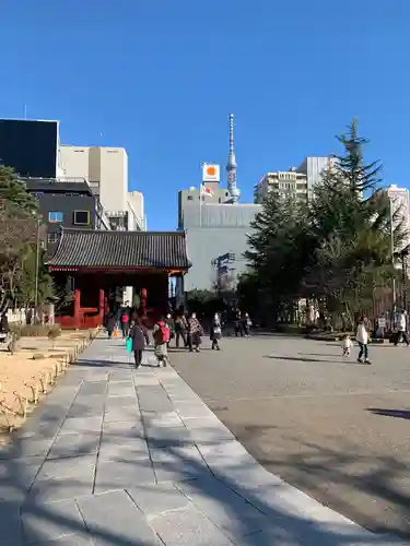 浅草寺の庭園