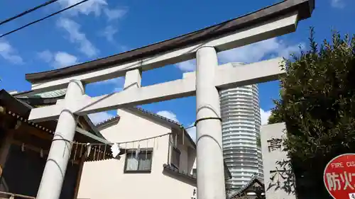 高木神社の鳥居