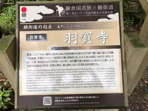 羽賀寺の建物その他