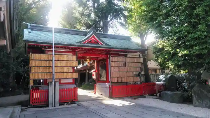 馬橋稲荷神社の山門・神門