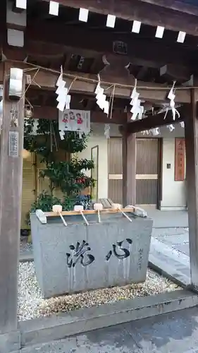蛇窪神社の手水舎