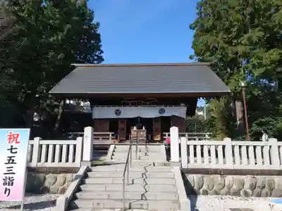 本村神明社の本殿・本堂