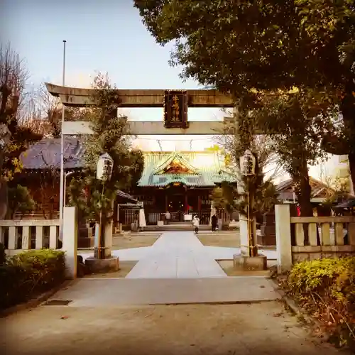 牛嶋神社の鳥居