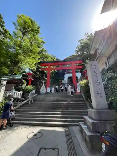 江島神社の鳥居