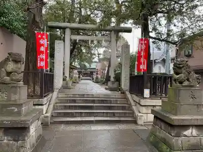 下神明天祖神社の鳥居