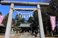 三春大神宮の鳥居