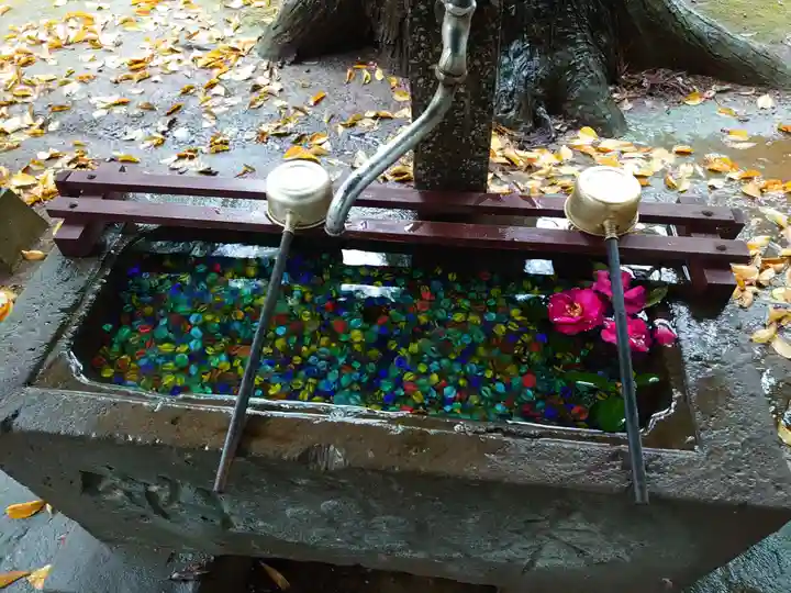 東蕗田天満社の手水舎