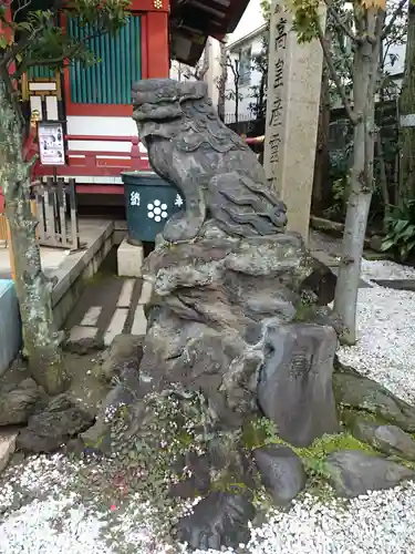 高木神社の狛犬