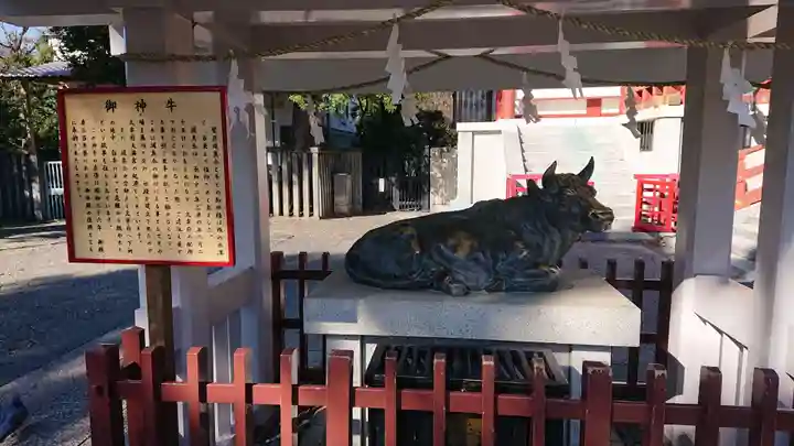 亀戸天神社の狛犬