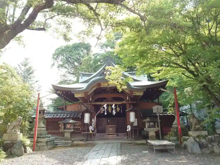 粟田神社の本殿・本堂