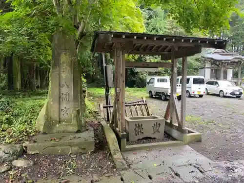 野辺地八幡宮の手水