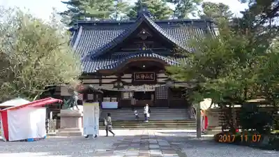 尾山神社の本殿・本堂